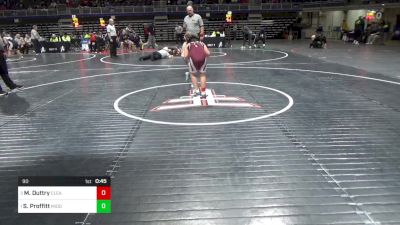 90 lbs Rr Rnd 3 - Madison Duttry, Clearfield vs Savannah Proffitt, Midd West