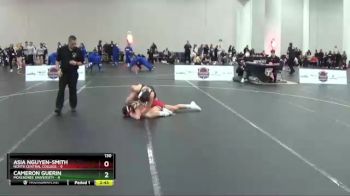 130 lbs Round 5 (12 Team) - Cameron Guerin, McKendree University vs Asia Nguyen-Smith, North Central College
