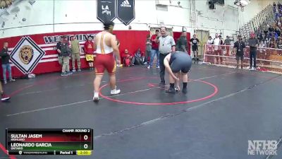 285 lbs Champ. Round 2 - Sultan Jasem, Highland vs Leonardo Garcia, Ontario