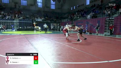 197 lbs Consi Of 4 - Gabe Sollars, Indiana vs Sonny Sasso, Virginia Tech