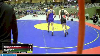140 lbs Round 2 (4 Team) - Jeremy Schoenborn, Lincoln vs Jacob Smith, Newberg
