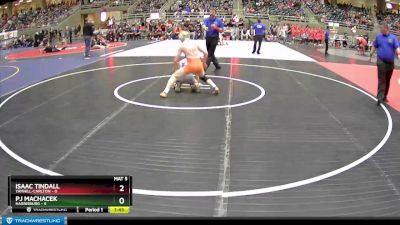 122 lbs Semis (4 Team) - Pj Machacek, Harrisburg vs Isaac Tindall, Yamhill-Carlton