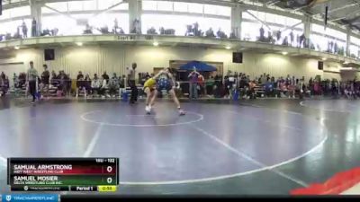 132 lbs Cons. Round 6 - Samual Armstrong, Indy West Wrestling Club vs Samuel Mosier, Delta Wrestling Club Inc.