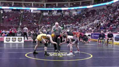 133 lbs Round Of 32 - Isacc McGregor, Shikellamy vs Mason Harvey, Red Lion