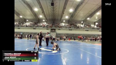 65B Cons. Round 2 - John Benoit, Centralia Wrestling Club vs Maxwell Bischof, Neosho Youth Wrestling