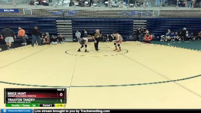 75 lbs Round 1 - Brice Hunt, Weiser Wolverine Wrestle vs Traxton Tanzey, Eastern Oregon Elite