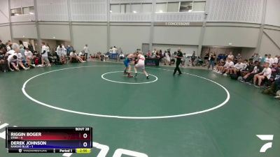 170 lbs Placement Matches (16 Team) - Riggin Boger, Utah vs Derek Johnson, Kansas Blue