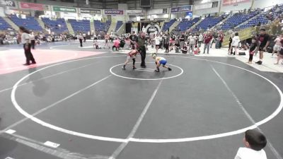 62 lbs Rr Rnd 2 - Bentley Churape, Pomona Elite vs Ben Jorgensen, LAW Wrestling