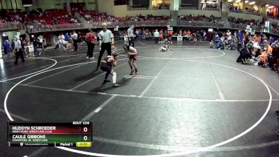 62 lbs Cons. Round 2 - Hudsyn Schroeder, West Point Wrestling Club vs Caule Gibbons, Crawford Jr. Wrestling