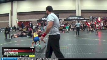 50 lbs Semis (4 Team) - Hudson Conner, Steel Valley vs John Petrovcik, Panhandle All-Stars