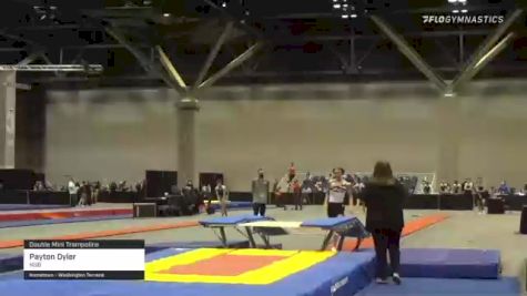 Payton Oyler - Double Mini Trampoline, NSB - 2021 USA Gymnastics Championships