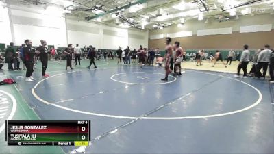 215 lbs Champ. Round 3 - Tusitala Ili, Orange Lutheran vs JESUS GONZALEZ, West Covina