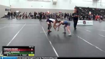 143 lbs 2nd Wrestleback (16 Team) - Morgan Mackey, University Of Providence vs Carley Anderson, Indiana Tech