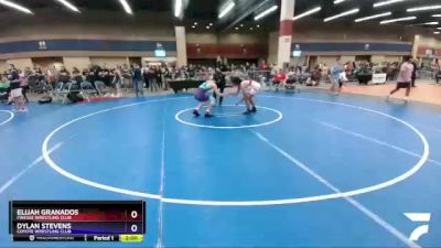 138 lbs Champ. Round 2 - Elijah Granados, Finesse Wrestling Club vs Dylan Stevens, Coyote Wrestling Club