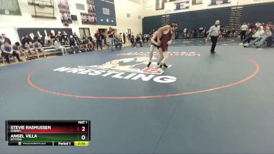 160 lbs Cons. Round 3 - Angel Villa, Kittitas vs Stevie Rasmussen, Cheney