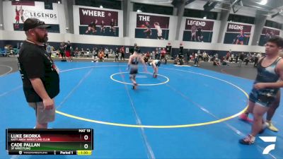 100 lbs Round 3 - Cade Pallan, 3F Wrestling vs Luke Skorka, Katy Area Wrestling Club