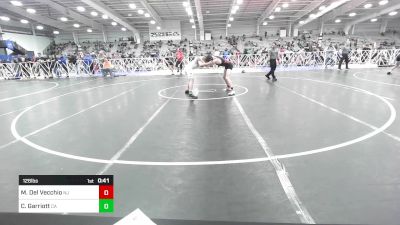 126 lbs Consi Of 16 #2 - Mario Del Vecchio, NJ vs Caden Garriott, CA