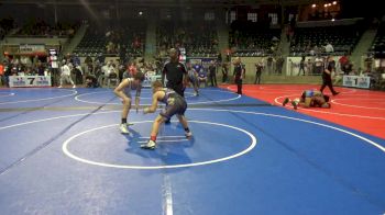 110 lbs 3rd Place - Kenneth Carter, Poteau Youth Wrestling vs Ritson Meyer, Chickasha