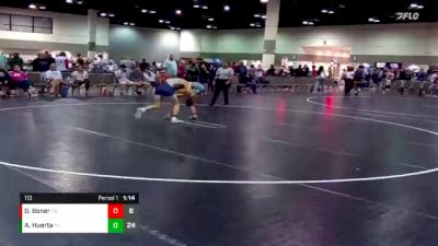 113 lbs Round 3 (16 Team) - Gavin Boner, Miamisburg vs Andrew Huerta, West Forsyth