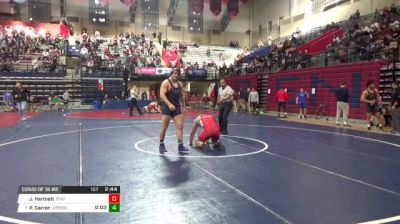 285 lbs Consi of 16 #2 - John Hartnett, Sacred Heart vs Patrik Garren, Univ Of Pennsylvania