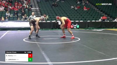 197 lbs Quarterfinal - Ben Honis, Cornell vs John Jakobsen, Lehigh