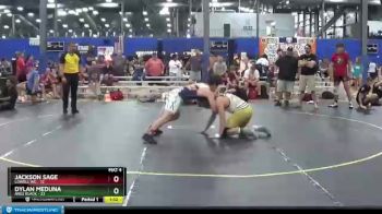 167 lbs Finals (8 Team) - Jackson Sage, Lowell WC vs Dylan Meduna, ARES Black
