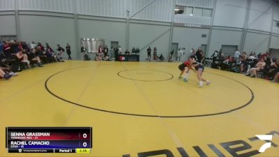 112 lbs Quarters & 1st Wb (16 Team) - Senna Grassman, Tennessee Red vs Rachel Camacho, Utah