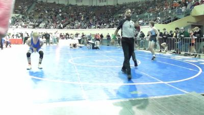 123 lbs Round Of 128 - Jackson Yeatman, Westmoore vs Trevin Smith, Hennessey Eagles Jr High