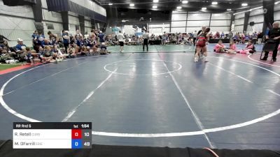 61 kg Rr Rnd 5 - Ragan Retell, Curby Polar Bears vs Mia OFarrill, Erie Sports Center