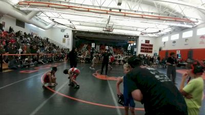 62 lbs Champ. Round 1 - Dalton Doss, Cody Wrestling Club vs Mikey Holland, Powell Wrestling Club