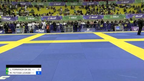 LÍDIA FERNANDA DA SILVA vs MELISSA FEITOSA LEVADO 2024 Brasileiro Jiu-Jitsu IBJJF