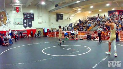 145 lbs 1st Place Match - Joseph Antonio, St John Bosco vs Joshua Valdez, Servite