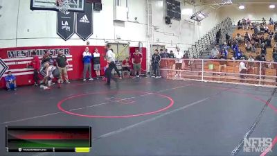 106 lbs Cons. Round 4 - Sasha Kliegl, La Canada vs Damien Contreras, Eastside