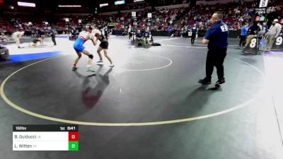 182 lbs Consi Of 16 #1 - Brandon Guiducci, Justin Siena (NC) vs Logan Witten, Trabuco Hills (SS)