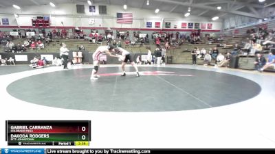 197 lbs Cons. Semi - Gabriel Carranza, Colorado Mesa vs Dakoda Rodgers, Pitt-Johnstown