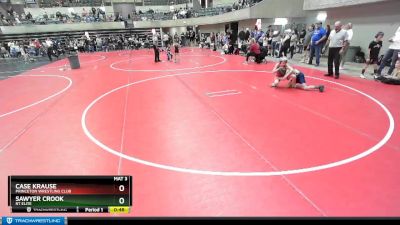 80 lbs Cons. Round 3 - Sawyer Crook, RT Elite vs Case Krause, Princeton Wrestling Club