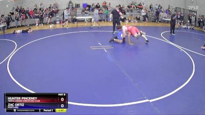 190 lbs Round 3 - Hunter Pinckney, Triple Crown Wrestling Club vs Zac Ortiz, Portland