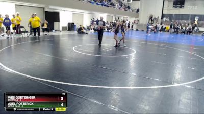 125 lbs Finals (8 Team) - Cayden Neisen, Little Falls vs Jameson Priebe, Chatfield