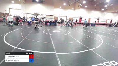 62 kg Final - Brian Kapusta, Young Guns Wrestling Club vs Blake Tompkins, Idaho