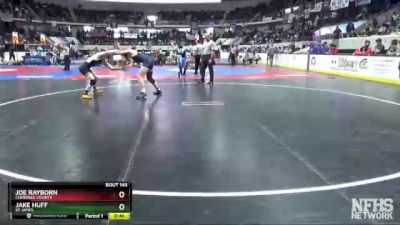 1A-4A 152 Cons. Round 2 - Joe Rayborn, Cherokee County vs Jake Huff, St James