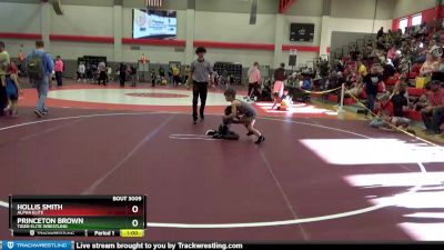 55 lbs Cons. Round 1 - Hollis Smith, Alpha Elite vs Princeton Brown, Tiger Elite Wrestling