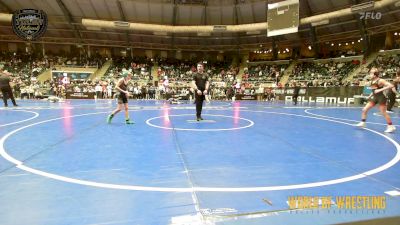 73 lbs Consi Of 16 #1 - Logan Pigott, Siouxland Wrestling Academy vs Ryker Gugelman, Hawk