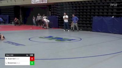 90 lbs Semifinal - Austin Guerrieri, Seaford, DE vs Layten Bowersox, Milroy, PA