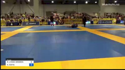 RITA LYNNE GRIBBEN vs KRISTINA SOFIA 2021 American National IBJJF Jiu-Jitsu Championship