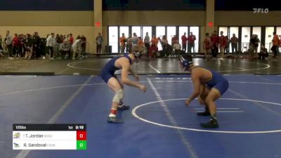 125 lbs Rd Of 32 - Tanner Jordan, South Dakota State vs Richard Sandoval, Cal State Bakersfield