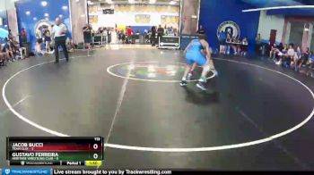 113 lbs Round 5 (8 Team) - Jacob Bucci, Team Clay vs Gustavo Ferreira, Heritage Wrestling Club