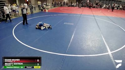 84 lbs Finals (8 Team) - Beckett Edstrom, Hastings vs Shane Kramer, Hutchinson