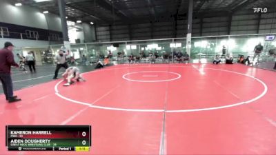 106 lbs Semifinal - Kameron Harrell, PWA vs Aiden Dougherty, Great Neck Wrestling Club