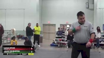 48 lbs Finals (2 Team) - Lucas Spicer, Kraken vs Javon Haliburton, American MMA