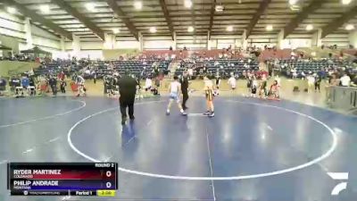 Round 2 - Ryder Martinez, Colorado vs Philip Andrade, Montana